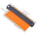 Contour Gauge Shaper Steel Lock 10"