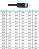Professional Brazed Diamond Hole Saw Core Bit 6mm To 80mm freeshipping - Aimtools