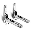 Microwave Shelf Brackets Stainless Steel 201 With Hooks
