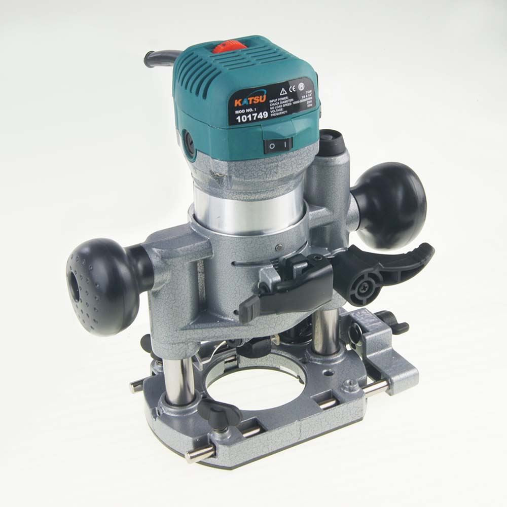 Trimmer Hand Router Hand Trimmer Wood Router With Tilt & Plunge Base 110V