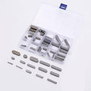 Motor Shaft Keys Set 60pcs Round Ended Feather Key Parallel Drive Shaft 3mm - 12mm