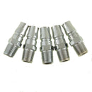 Air Quick Coupler Connector Male 1/4 (5PCs)