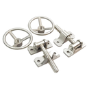 Fridge Wheel Lock With Wheel Hinges Stainless