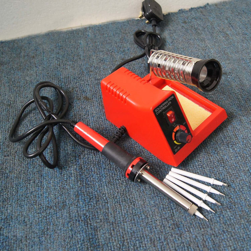 Soldering Station Iron Electronic W/ Extra Tips 58W freeshipping - Aimtools
