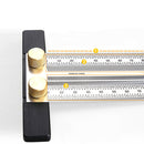 Wood Ruler Scriber With Pencil