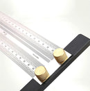 Wood Ruler Scriber With Pencil