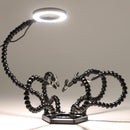 Soldering Helping Hands 6 arms, Light & Magnifier- Black