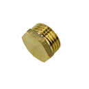 Copper Air Line Hex Male Thread End Cap 1/8" to 1/2"