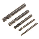 TOPWAY 5Pcs 4 Flute End Mill Cutter Drill Bit 4/6/8/10/12mm freeshipping - Aimtools