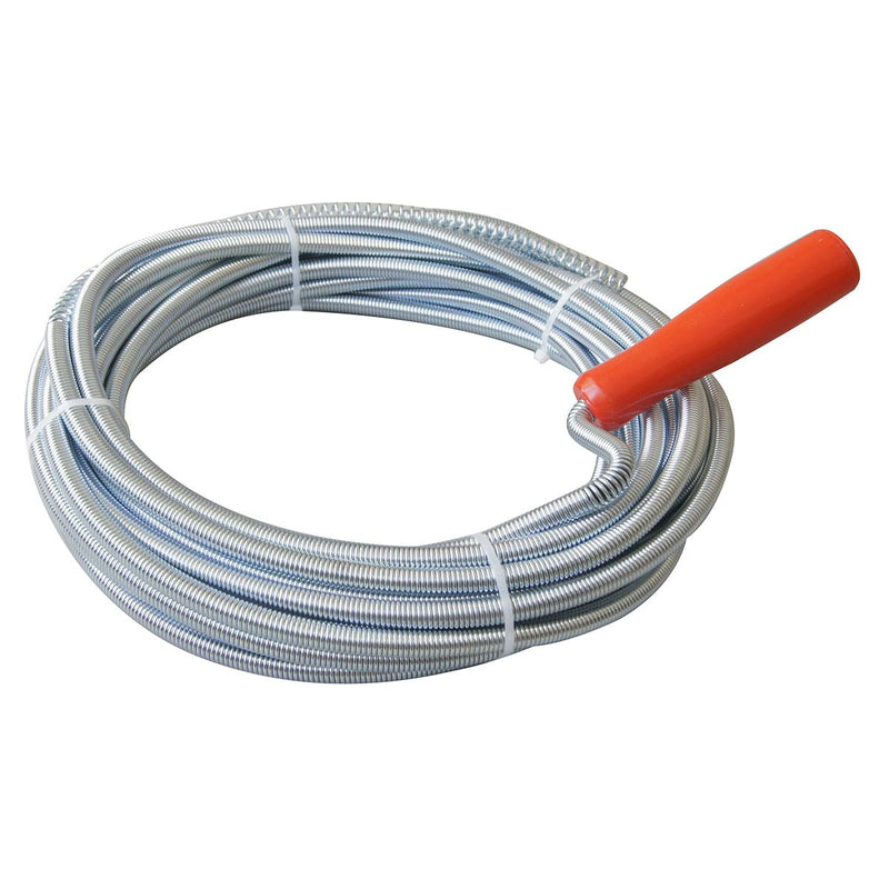 Drain cleaner unblocker auger snake wire 9mm thick 5m