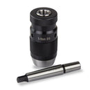 Self Tighten Keyless Lathe Drill Chuck MT2-B16 Taper Arbor for Lathe MK2 1-16mm