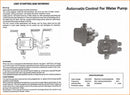 Water Pump Automatic Pressure Control Switch freeshipping - Aimtools