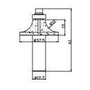 Electro Diamond Marble Grinding Router Bits freeshipping - Aimtools