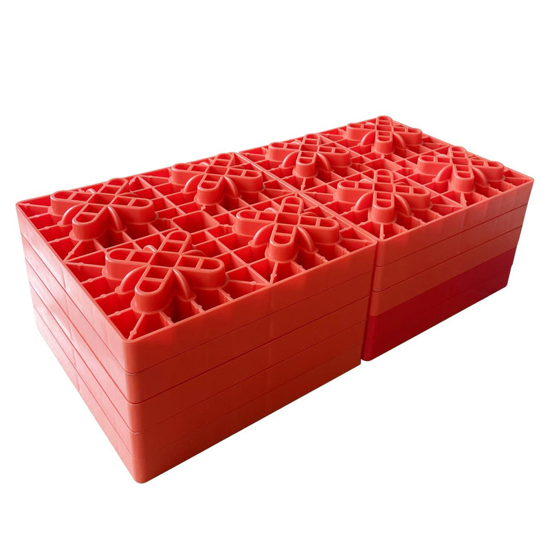 Caravan Levelling Plastic Blocks 10pcs Set