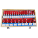 Router bit set 24PCs 1/2"