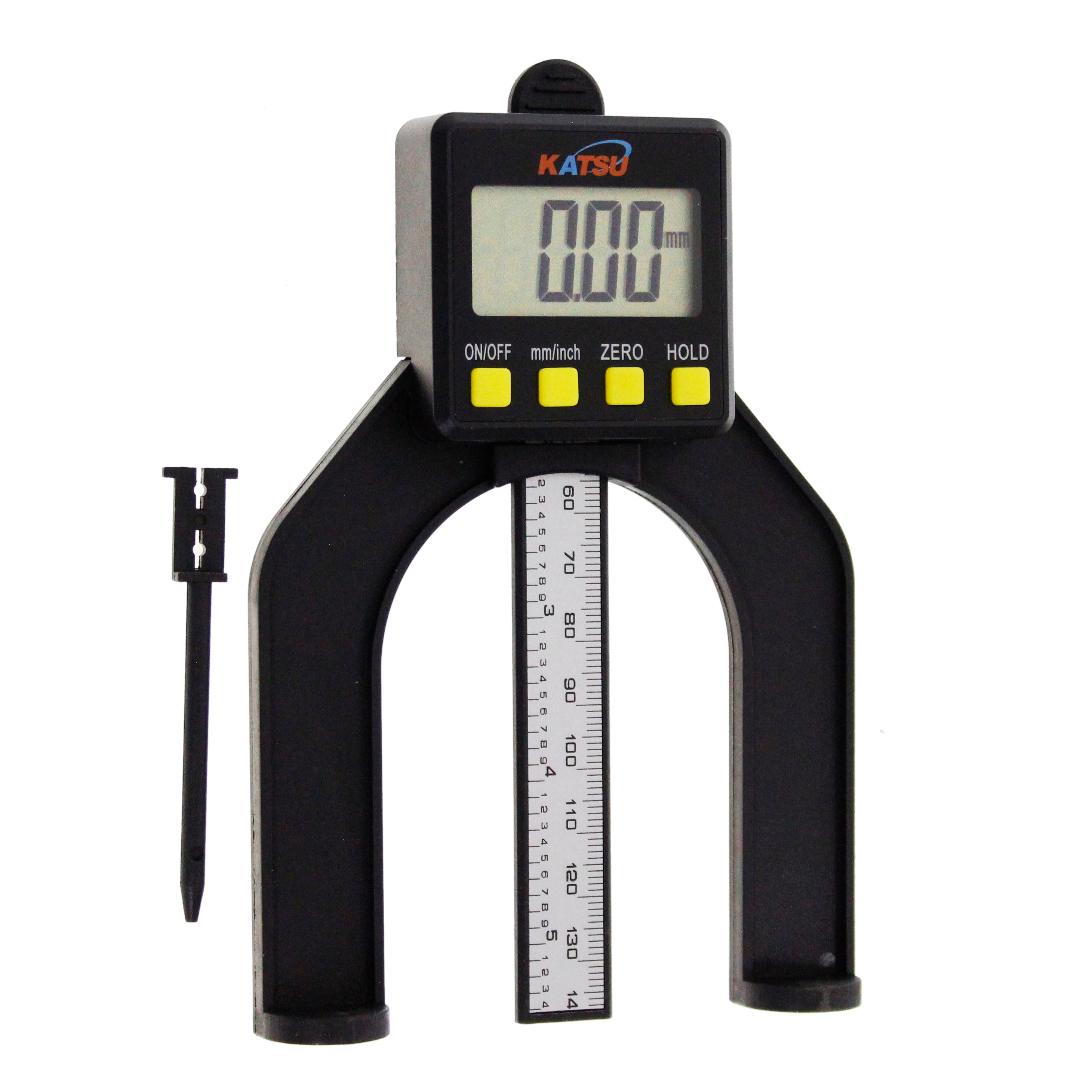 Depth Scale Large Screen Digital Depth Gauge Measuring Tool