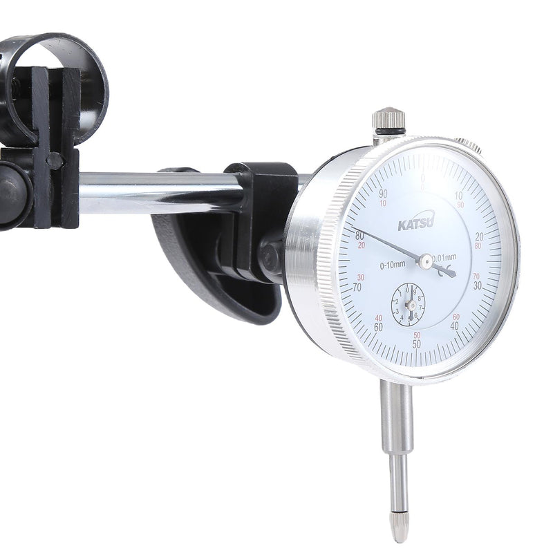 Dial Indicator With Base & Accessories Set 0-10mm
