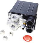 Air Compressor Pressure Control Switch 4 Ports freeshipping - Aimtools