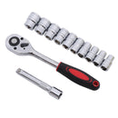 Socket Set 1/2" 12PC On Plastic Holder freeshipping - Aimtools