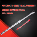 Heavy Duty Ratchet Handle 3/4" All Chrome Extendable