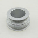 Electroplated Steel Wheel with Emery Size:35mm