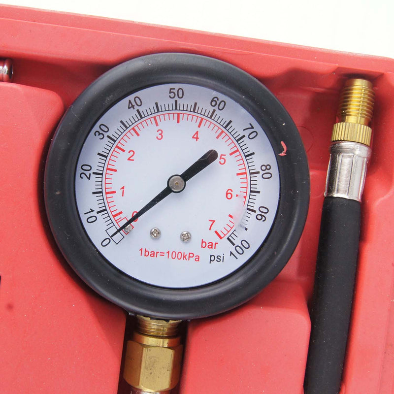 Fuel Injection Pump Pressure Gauge Tester Kit freeshipping - Aimtools