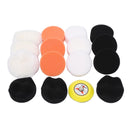 Backing plate & polishing sponge & wool bonnet sets 3"