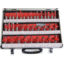 Router bit Set 35PCs 1/2" in Tool Box
