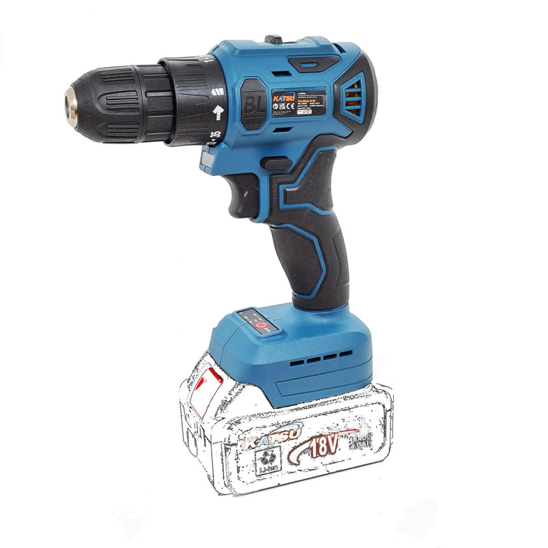 UNI-FIT Cordless Drill Brushless 10mm no Batteries in BMC