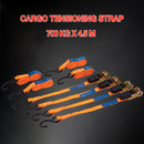 Ratchet Tie Down Strap 4PCs Set 700KG Breaking 1"x15ft freeshipping - Aimtools