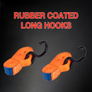 Ratchet Tie Down Strap 4PCs Set 700KG Breaking 1"x15ft freeshipping - Aimtools