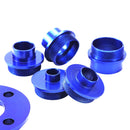 Alminium Router Bushing Guide Set 10PCS Metric