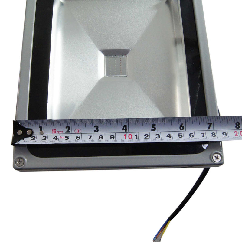 LED Floodlight Colored with Remote Control- Wattage:30w
