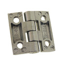 Electric Board Cover Industrial Hinges Chrome 40x40mm 1 Pair