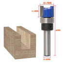Flush Trim Pattern Template Router Bit Set 3PCs 1/4"