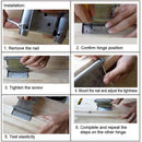 Stainless Steel 2 PCS  2 Ways Hinges- Size:3"
