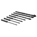 Multi Purpose Drill bit set 6PCs Cross head 4 5 6 8 10 12