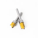 Router Bits Flush Trim With Bearing 3 Blades 7.2+9.5+15+20 12x6mm