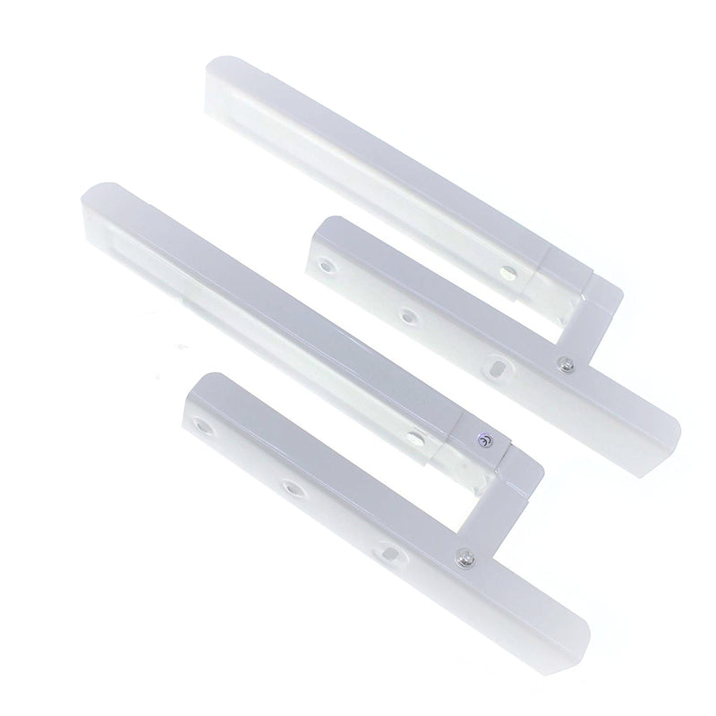 Microwave Shelf Brackets White, Stainless Steel (White) freeshipping - Aimtools