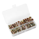 Nut Rivets Set 120PCS 3 to 6mm Iron