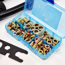 405536 12 "manual  nuts riveter with rivets kit