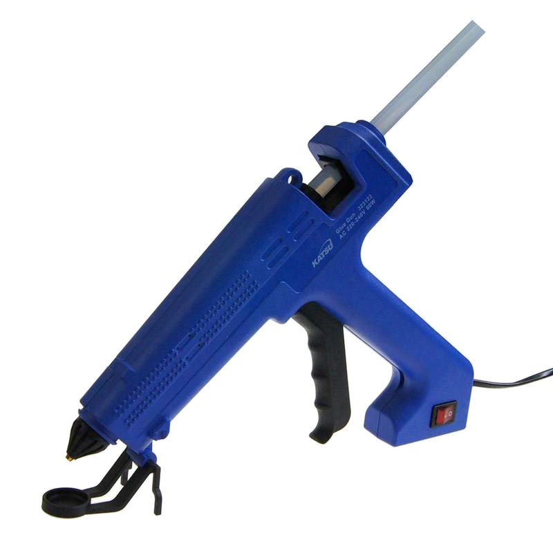 Professional Glue Gun Electric Heating Melt Gun With 12 Sticks 60W