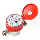 Hot Water Flow Meter Brass 15mm Dry Dial freeshipping - Aimtools