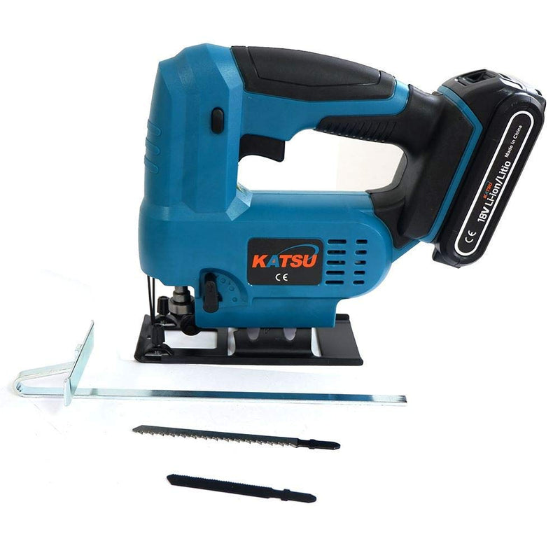 Cordless Jigsaw 18V Include 2.0Ah Battery With 2 Blades freeshipping - Aimtools