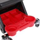 Garage Working Stool W Wheels Plastic