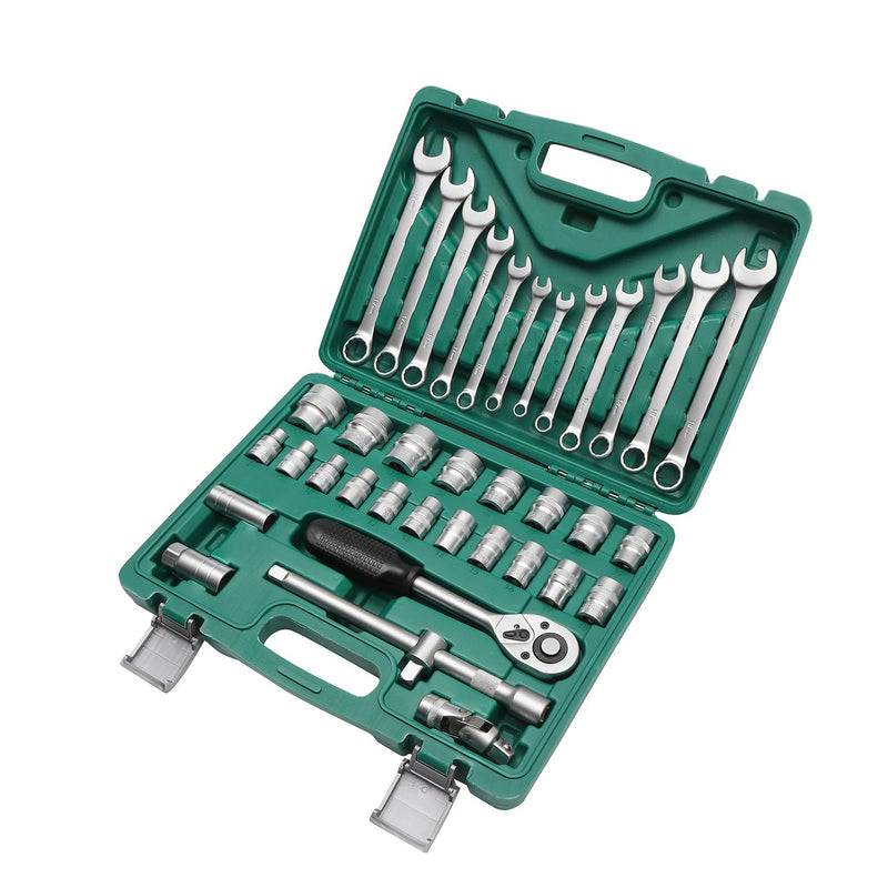 Socket And Spanner Set 38PCs In Plastic case 1/2" freeshipping - Aimtools