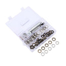 Eyelets With Tool Kit 2 Colours 14MM 100PC