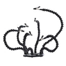 Soldering Helping Hands 6 arms, Light & Magnifier- Black