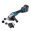 FIT-BAT Cordless Angle Grinder With Battery & 10 discs