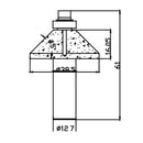 Electro Diamond Marble Grinding Router Bits freeshipping - Aimtools